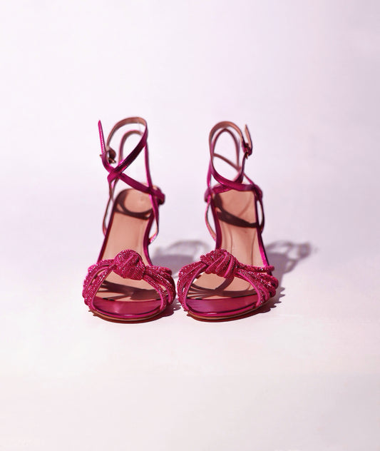 Diamante Knot Sandal