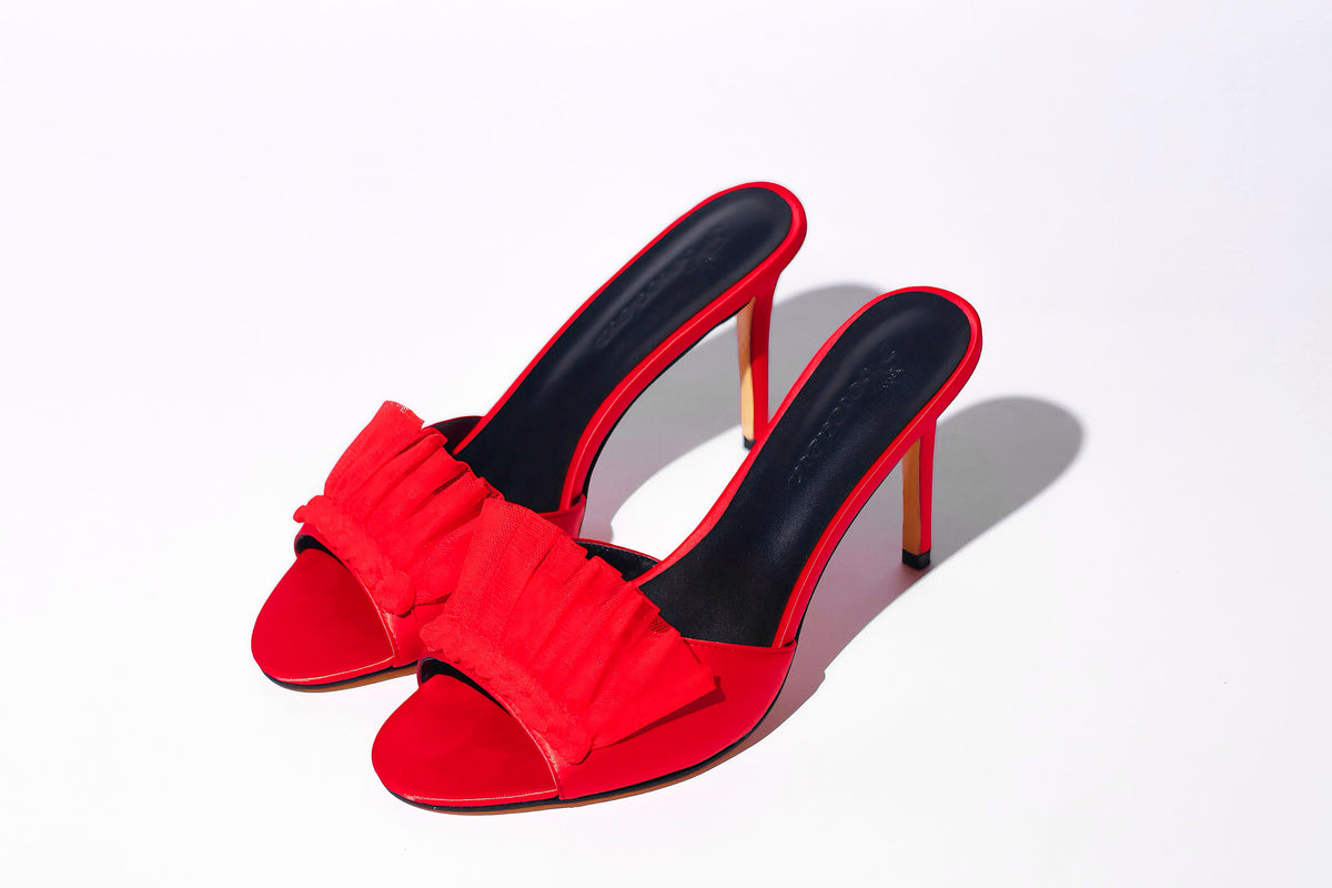 Tulles mules