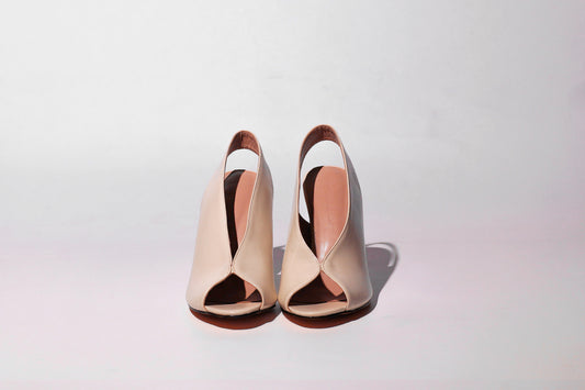 Tan work shoes